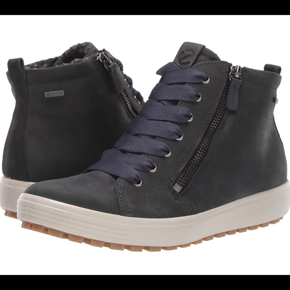 NWOT Ecco Soft 7 Tread Gore-TEX high sneaker